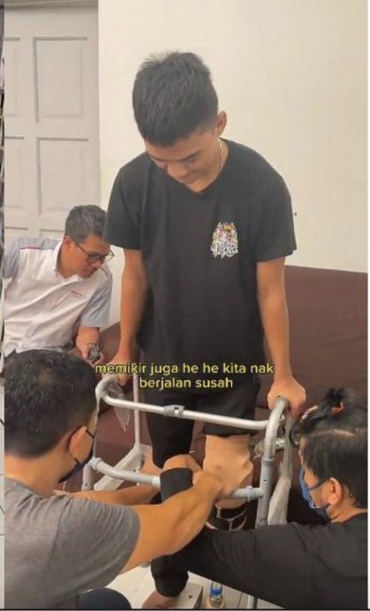 视频|每天放学必买汽水喝 21岁男子:现在没了一条腿
