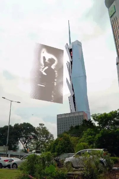 视频|视觉特效让KL天空“活”起来 Merdeka 118变身“变形金钢”