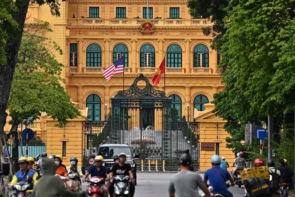 配头两图VIETNAM-US-DIPLOMACY