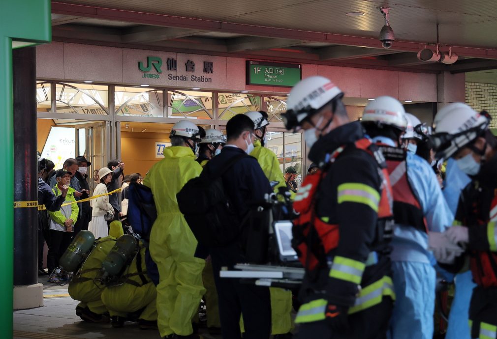 看世界 日本东北新干线车厢内传液体外漏 3人受伤