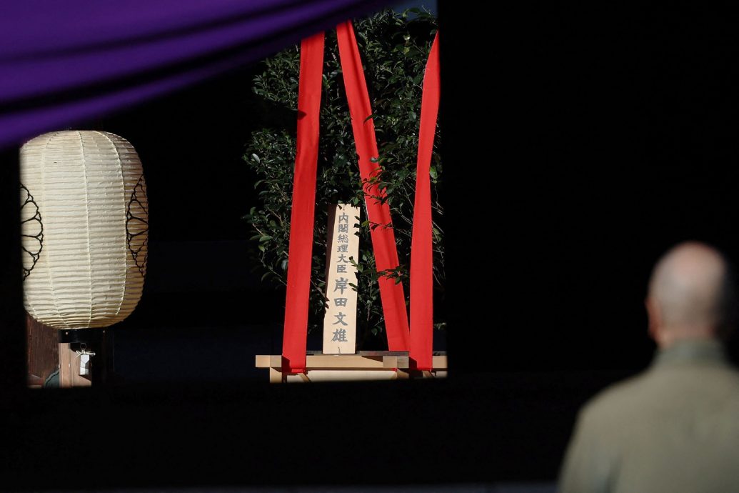 看世界 日本靖国神社秋祭 首相岸田向靖国神社供奉供品