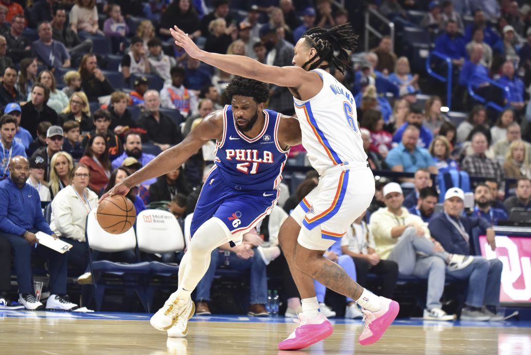 NBA|恩比德35分11篮板9助攻助威 76人客场成功扫雷