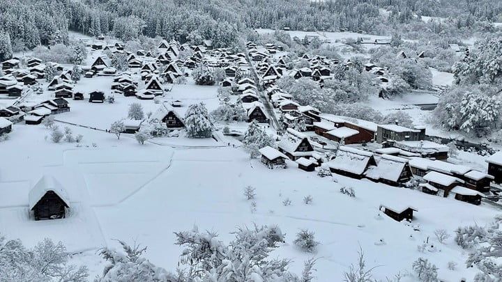 寒流影响 合欢山武岭降冰霰 台大雪山降下首场雪