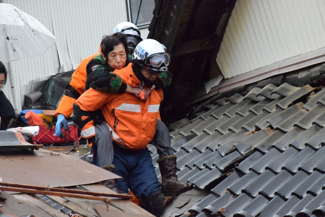 余震次数约阪神地震3至4倍 日气象厅:周内或7级强震