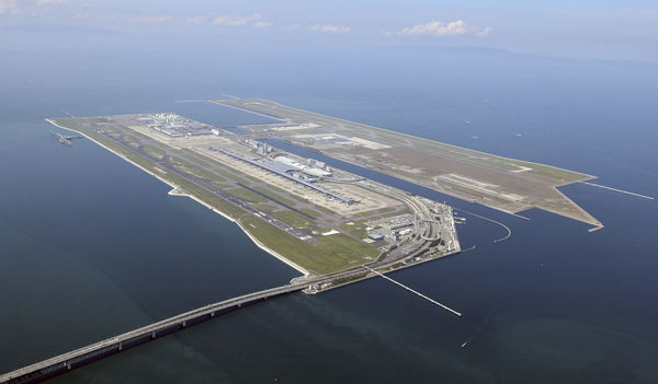 关西机场下沉中!启用近30年降逾3.7公尺 专家预测2056年恐淹没