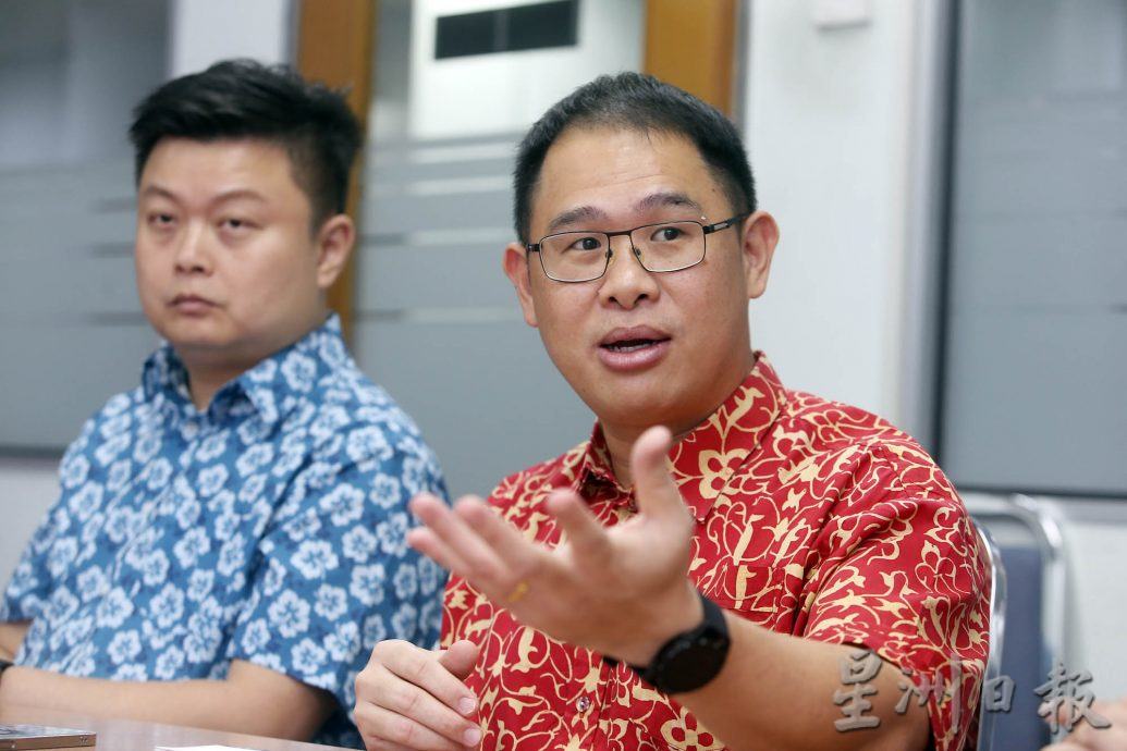 (2图)马青领导层莅访Newswire/ 林添顺:要接受马华不再强大.马青新思维迎政治变迁