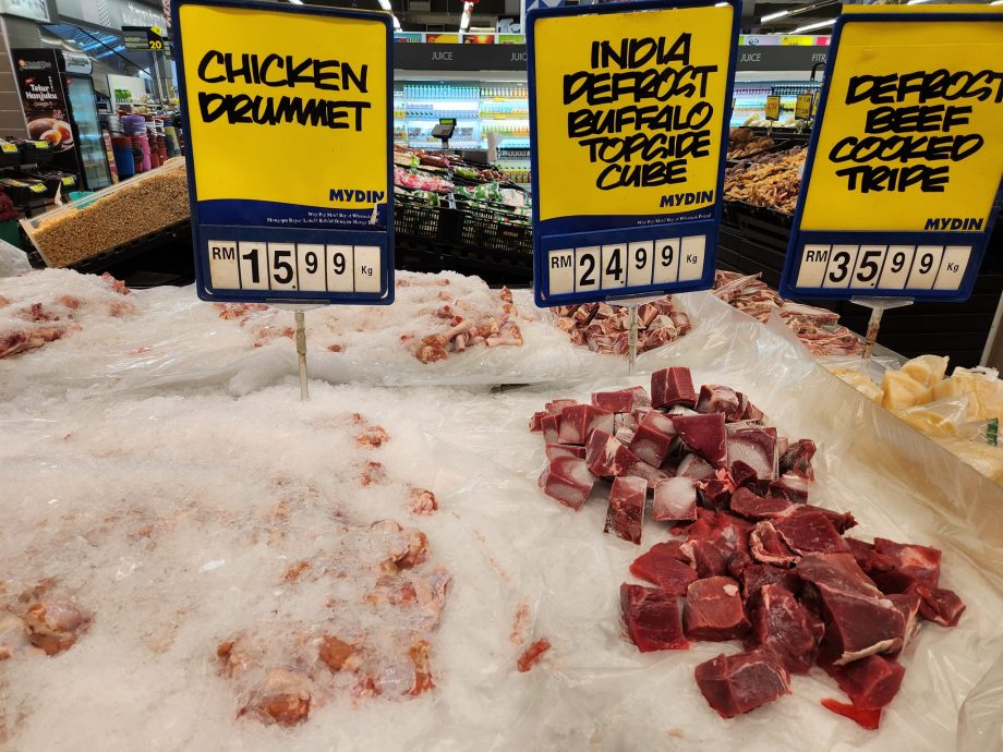 不满水牛肉 鸡肉摆一处售卖 “请为兴都教 佛教徒着想!”