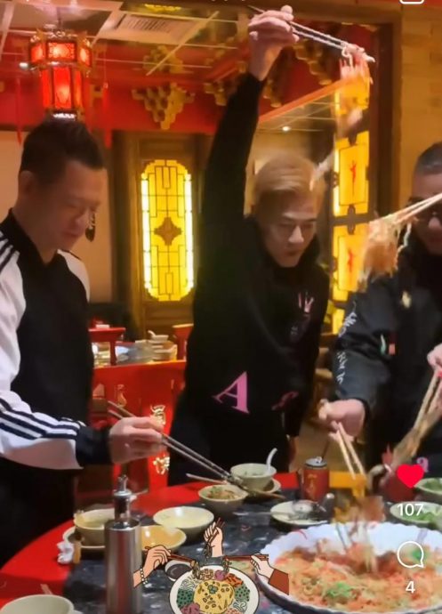 郭富城情人节来马捞生 入乡随俗吉祥话张口来