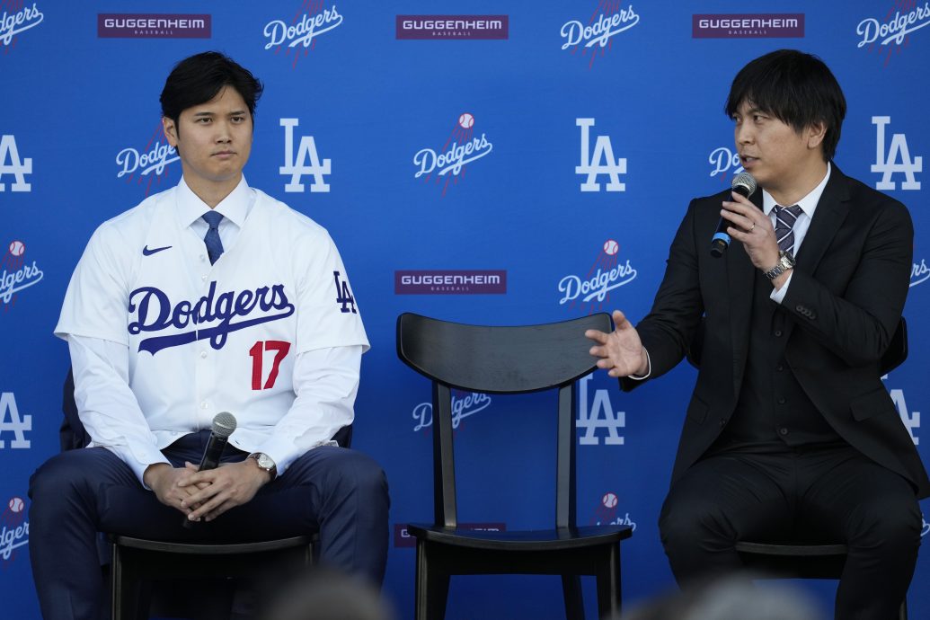 大谷翔平翻译水原一平涉非法赌博遭开除 涉嫌偷大谷钱还赌债
