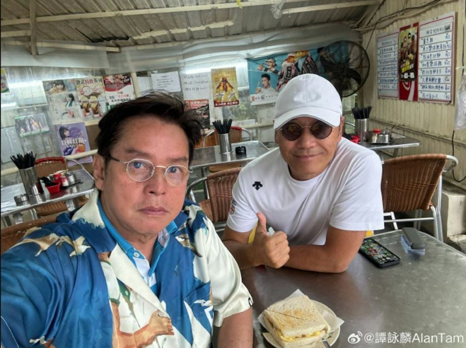 谭咏麟周润发苗侨伟运动野餐 粒粒巨星堪比颁奖礼