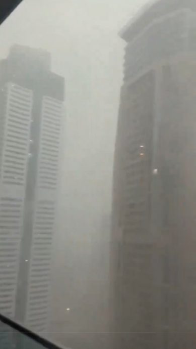 (视频)廸拜12小时降1年份雨量成水乡泽国 全球第二繁忙机场瘫痪