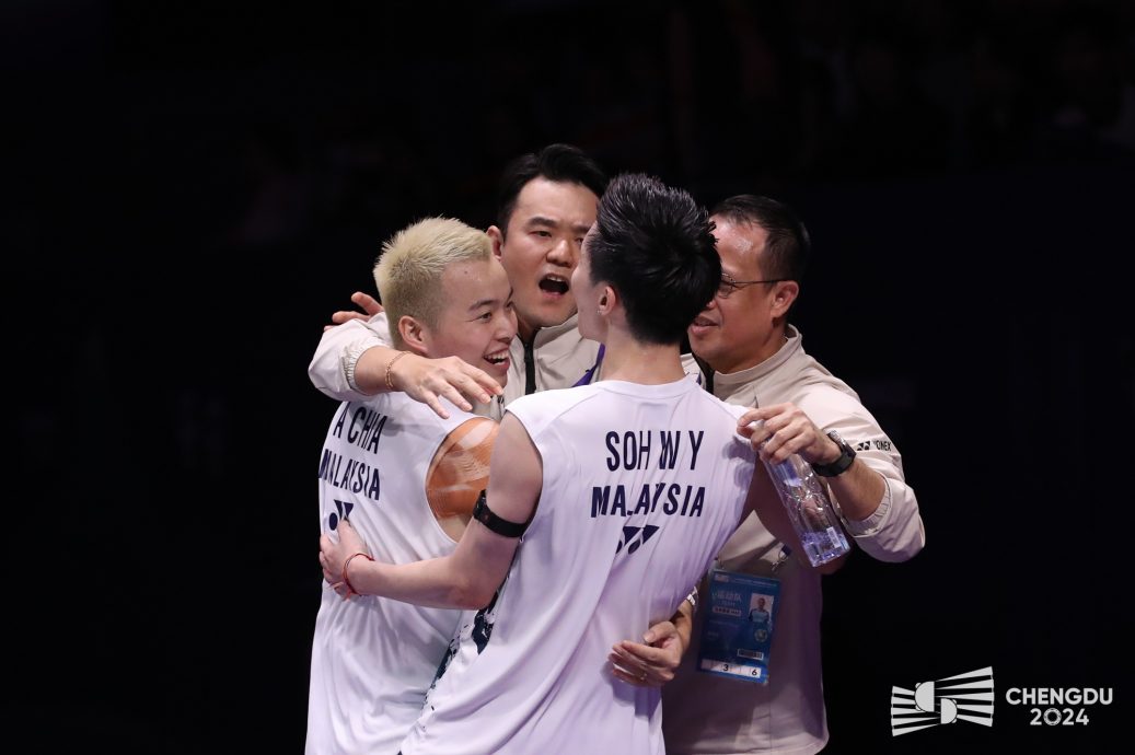 2024成都汤尤杯| 队友丢分轮到我们来取分 谢苏:这就是团队精神