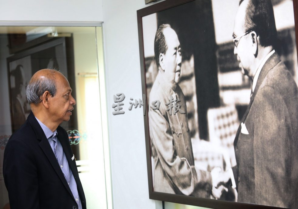 每日一篇/马中友好协会会长马吉德/马中建交50周年
