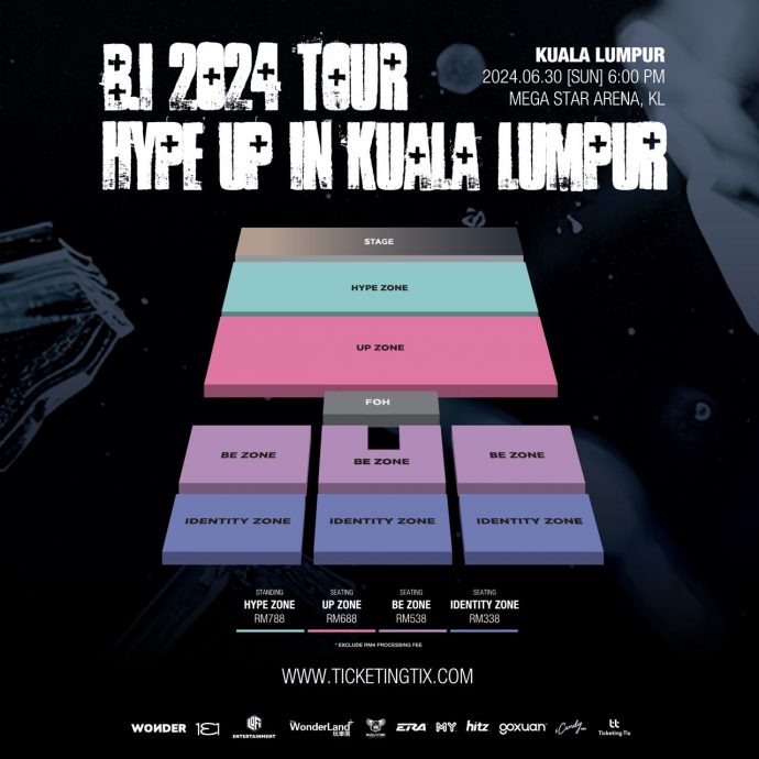 韩星B.I 6月30日来马办首次个唱 门票5月6日开卖大送粉丝福利