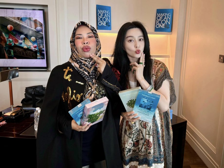 视频| 同框烈火莫熄公主粉红女商人 范冰冰感谢大马:“难忘的回忆”
