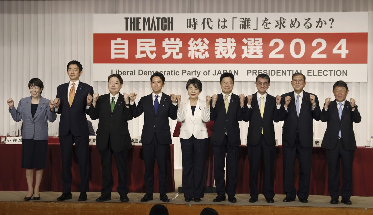 自民党魁选举大混战 分析:五大派阀解散无强人领袖 日本或重返领导人频更迭时代