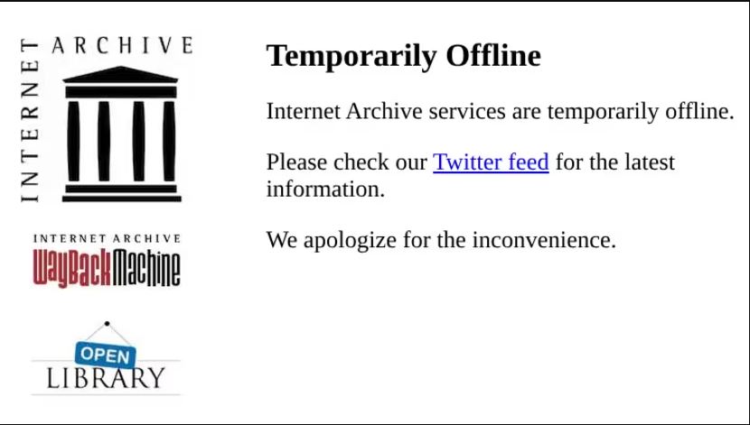 Internet Archive遭骇,逾3100万笔帐号外泄