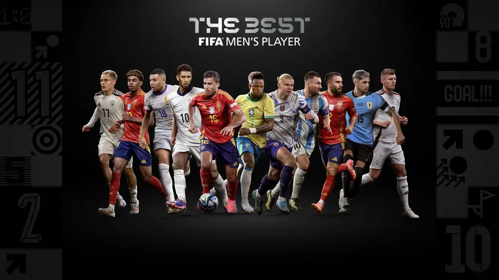 2024FIFA年度最佳入围名单 最佳男球员皇马占半壁江山