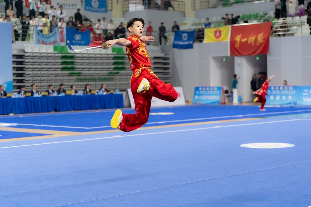中国-东盟武术锦标赛|13岁之龄已载誉无数 (李让)大马武术超新星