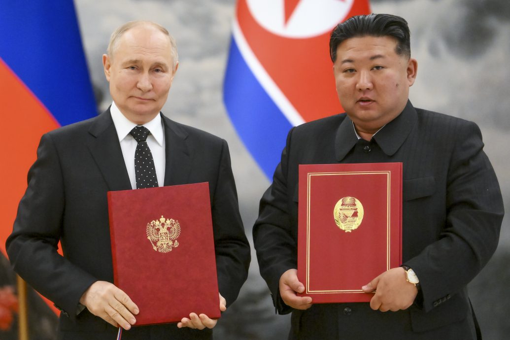 金正恩批准朝俄《共同防御条约》 据报5万俄朝军队在边境集结