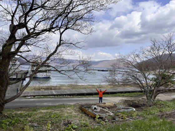 【日本】日本东北追樱之旅:带你走进奥入濑溪流中