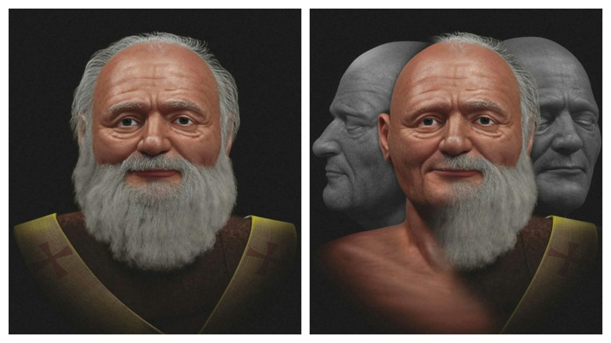 圣诞老人真面目曝光? 专家塑3D模型还原他1700年前面孔