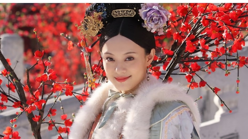 孙俪助女儿拍“甄嬛照”圆梦 邓超求问:我可以拍一套吗