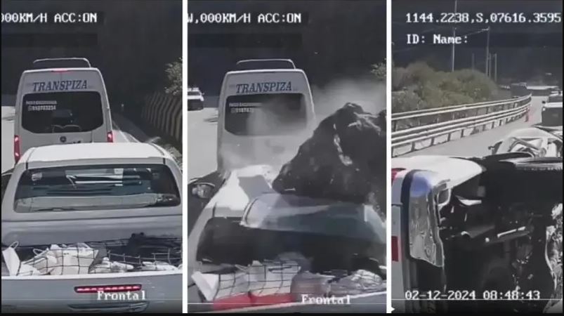 看世界/秘鲁落石砸车酿3死 死者疑为华裔商人