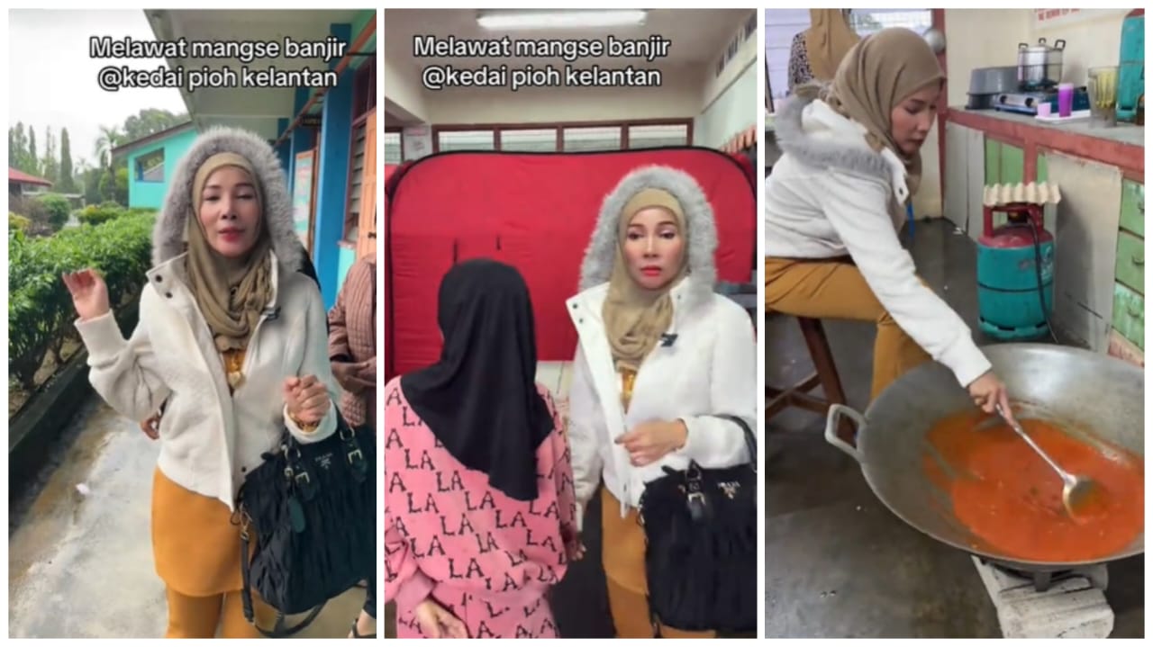 视频|穿羽绒服拿名牌包访灾区 女商人挨轰 “这里发生水灾不是下雪!”