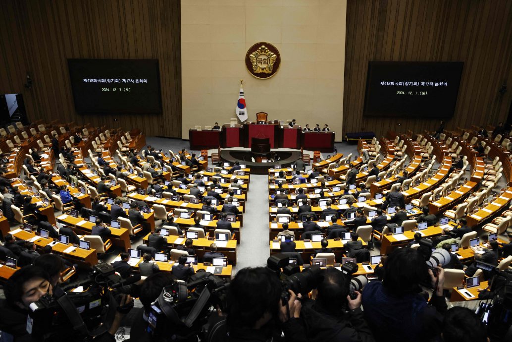 韩国国会否决金建希特检法