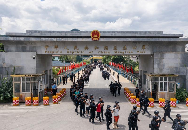 中缅泰等六国组织“海鸥”联合行动打击电骗 共拘疑犯逾7万人