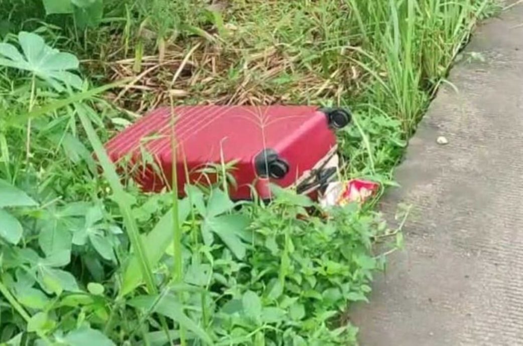 惨遭分尸藏红色行李箱 寡妇头颅双脚不知去向