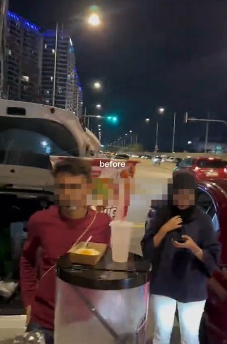 视频|恶人先告状!违规摆挡遭取缔 女小贩反呛“我卖食物非毒品”