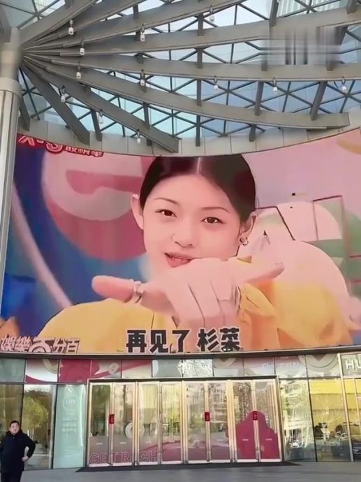 大S猝逝|粉丝包电视墙广告缅怀 大S登纽约时代广场