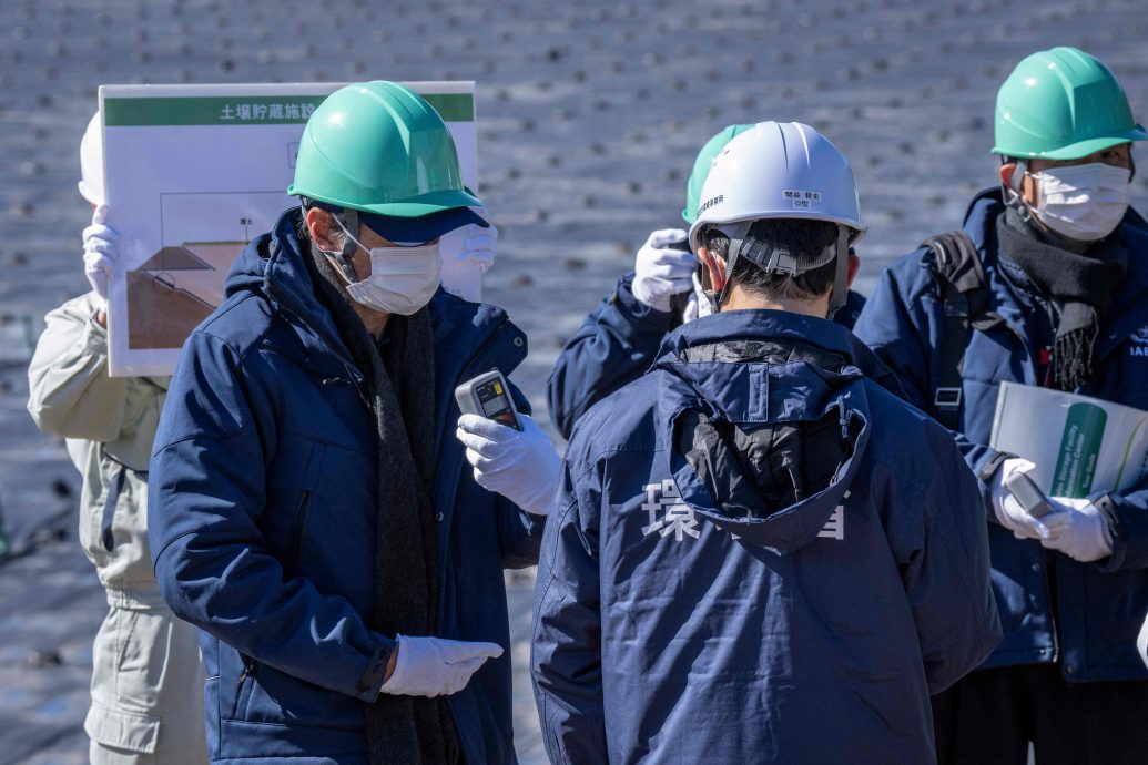 IAEA总干事再到福岛核电站 首次视察“临时”土壤储存设施