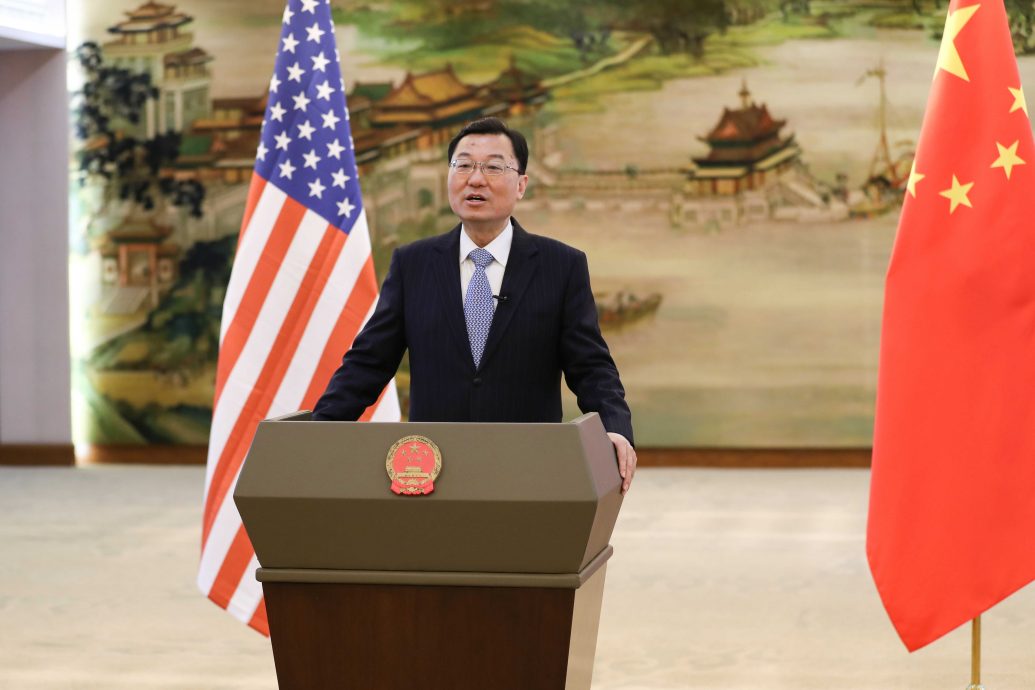 中国驻美大使谢锋:将关税武器化如同回旋镖 终将反噬自身