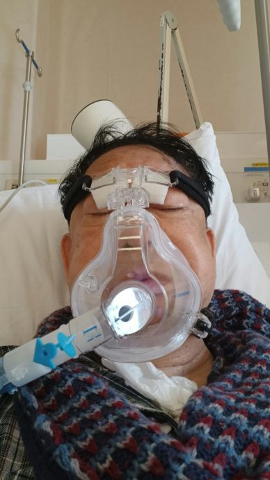 黎彼得因流感送入ICU 需插尿喉并输2包血