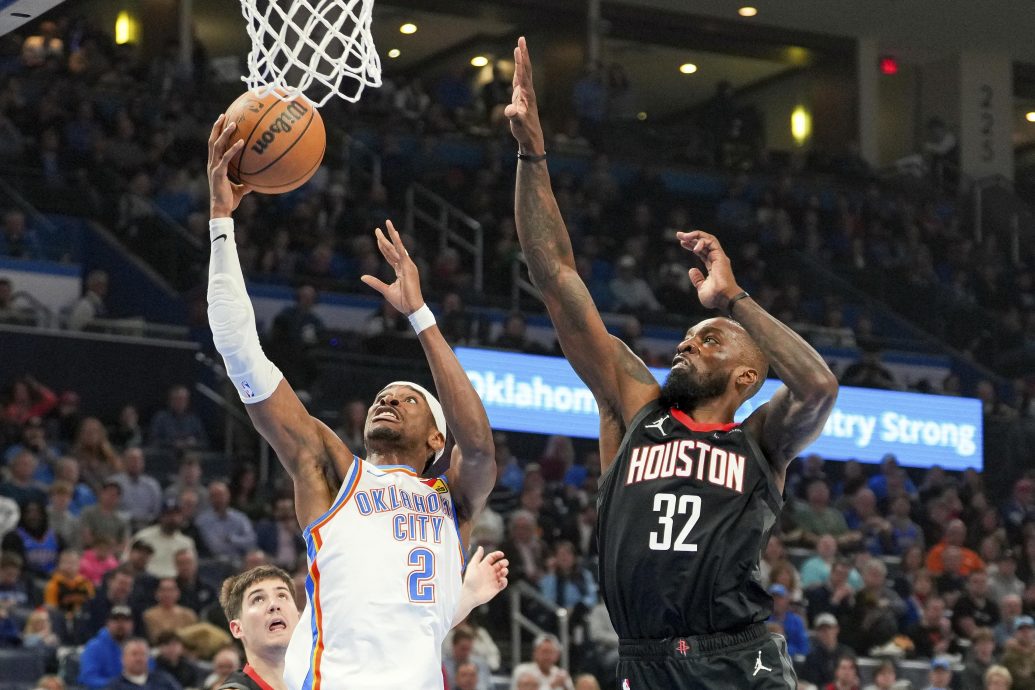 NBA|亚历山大轰51分 雷霆击落火箭夺第50胜