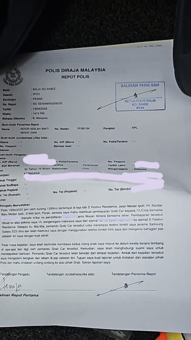只因替外籍移工叫Grab? 女商人惨遭司机扇脸!