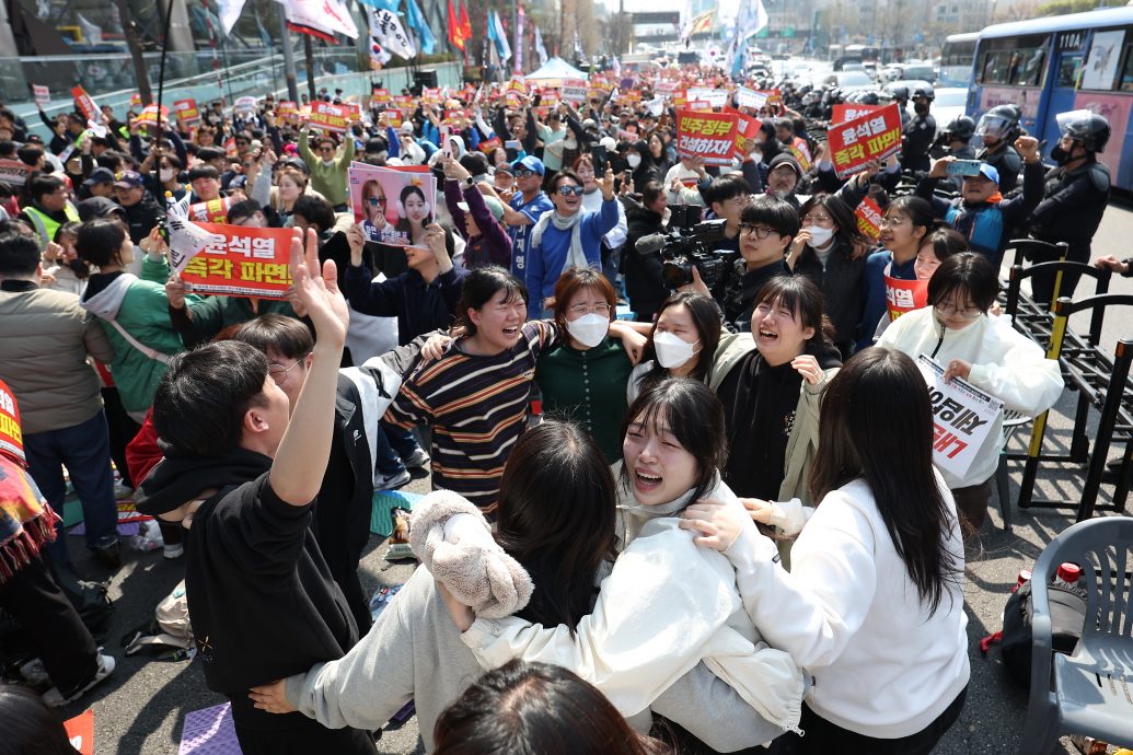 韩最大在野党:尹锡悦被罢免是国民的胜利