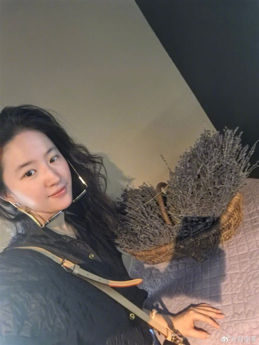 刘亦菲康城大口吃河粉 网笑:女神饿了