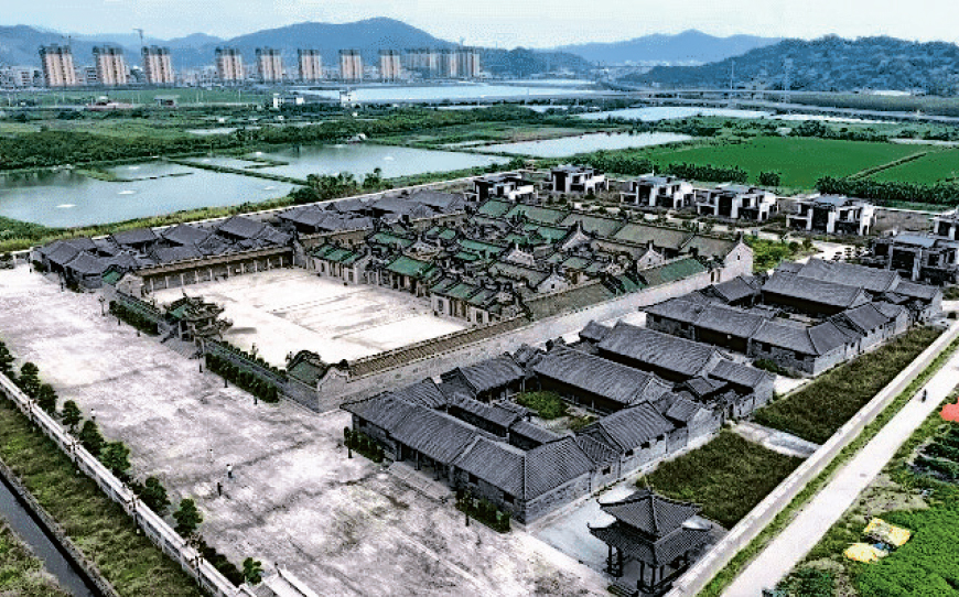 打卡热点 潮汕豪宅「英之园」涉违建遭强拆