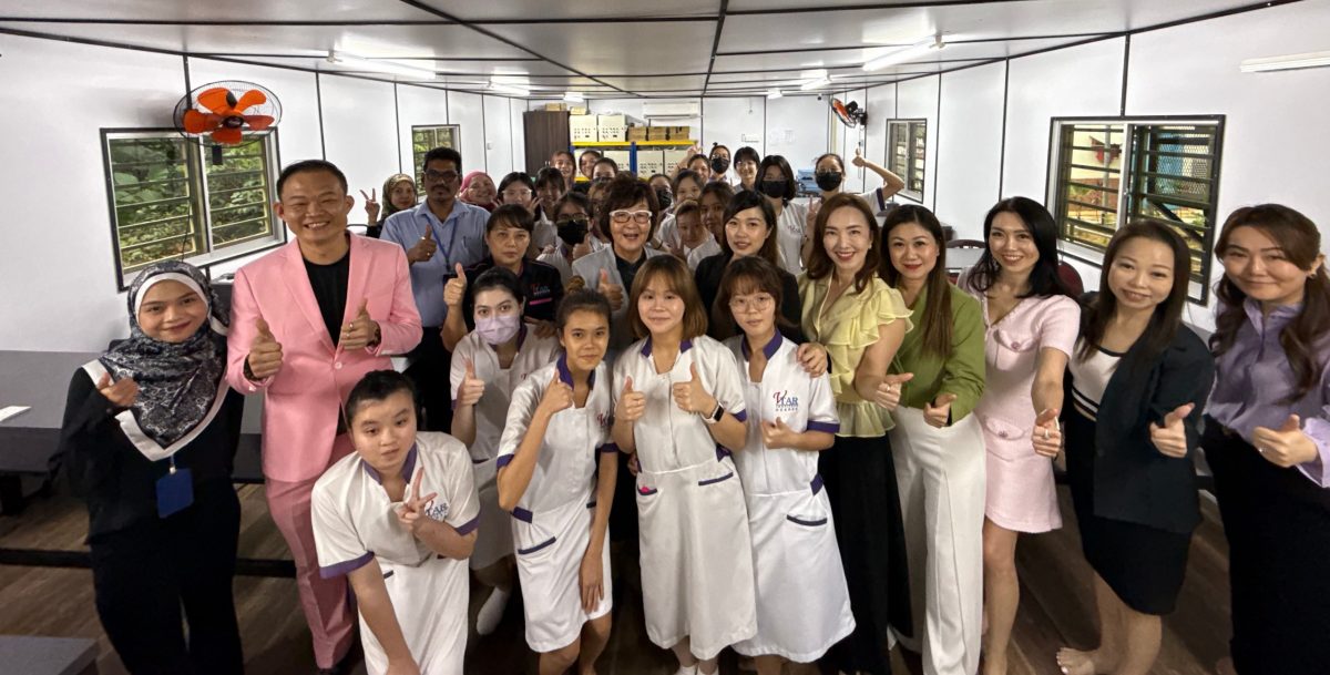 拉曼技职学院与马美博总商会 推动美业人才培养发展