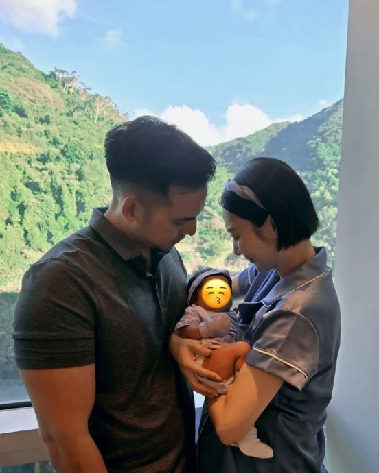 王君馨顺产诞女 一家三口成5月之星