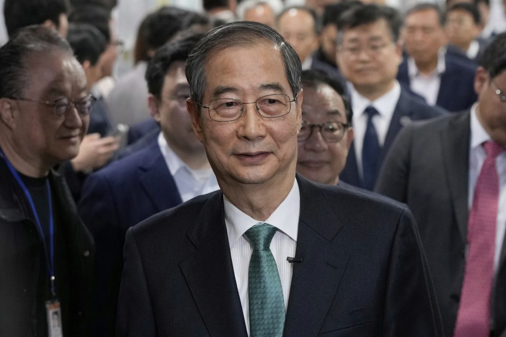 韩悳洙宣布“参选总统” 推修宪力拚缩短总统任期