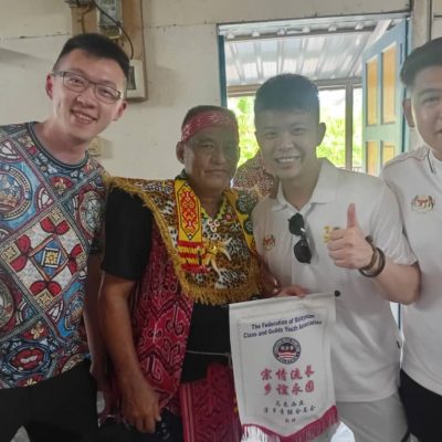刘俊贤率团东渡砂拉越体验长屋文化共庆Gawai丰收节