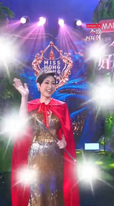 自爆曾讽蔡少芬“永远只是季军” 陈法蓉戴后冠上节目宣传