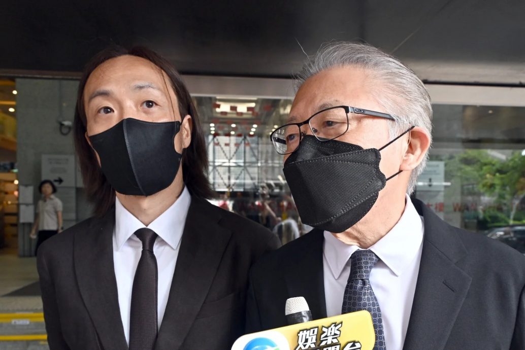 郑中基获准澄清赡养费不实报道 余思敏憔悴现身拒回应