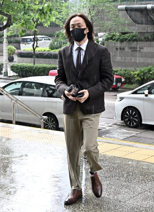 郑中基获准澄清赡养费不实报道 余思敏憔悴现身拒回应