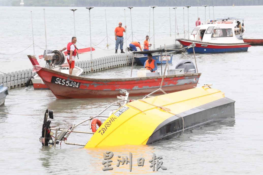 (已签发)全国/快艇翻覆6人3死2失踪案:跟进医院太平间